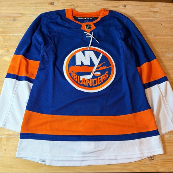 adidas Other - Adidas NHL New York Islanders Authentic Home Hockey Jersey GT5618 Mens Size 46